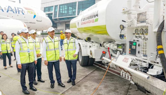 Pertamina Salurkan Perdana SAF Minyak Jelantah, Dukung Target Nol Emisi 2060