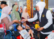 Khofifah Ingatkan Penerima Bansos Sumenep Tidak Gunakan Dana untuk Judi Online