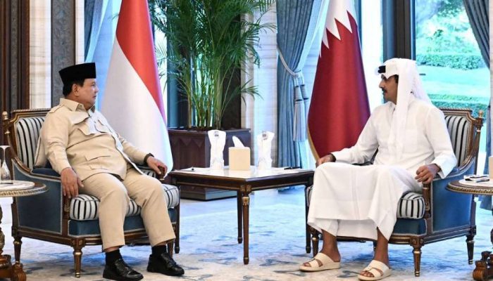 Prabowo Bertemu Emir Qatar, Sampaikan Simpati dan Dukung Kedaulatan