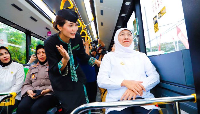 Rayakan Harhubnas, Gubernur Jatim Beri Diskon Tarif Bus Transjatim Jadi Rp55