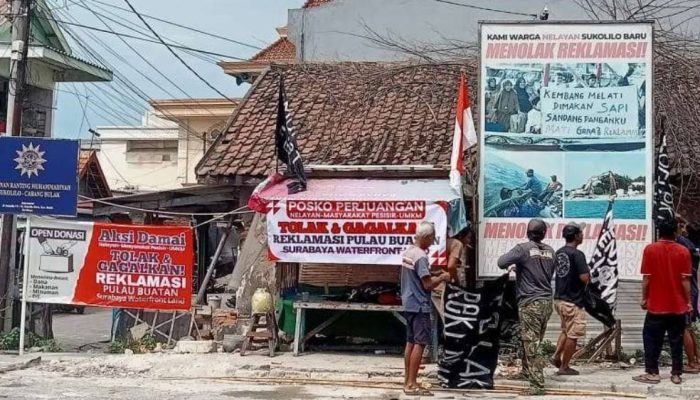 Surabaya Bergerak: Masyarakat Pesisir Desak Penolakan Proyek Surabaya Waterfront Land (SWL)
