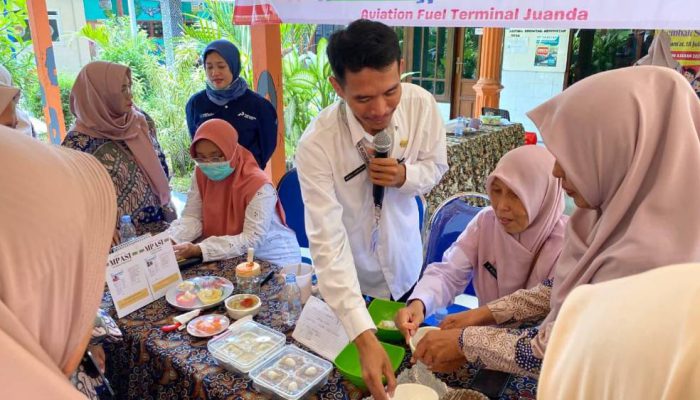 Pertamina AFT Juanda Gelar Sosialisasi Kesehatan Ibu dan Anak di Sidoarjo