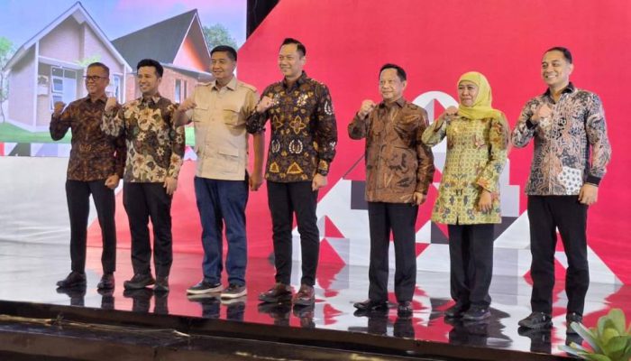 AHY dan Khofifah Kompak Gerakkan Ekonomi Jatim Lewat Kredit Program Perumahan