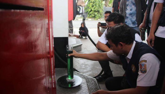 Respons Cepat Polres Tuban, Sidak SPBU Usai Ramai Isu Pertalite Bermasalah