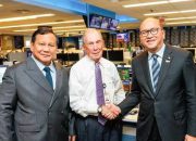 Prabowo Bertemu Bloomberg, Bahas Peningkatan SDM, Kesehatan, dan Kerja Sama Danantara