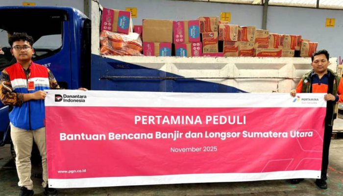 PGN Kucurkan Bantuan Darurat bagi Masyarakat Terdampak Banjir di Sumatera
