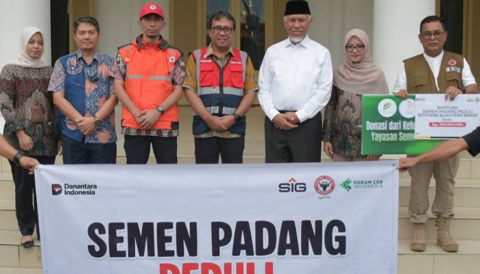 SIG dan Anak Perusahaan Salurkan Bantuan Tanggap Bencana di Sumatera Barat, Aceh, dan Sumatera Utara