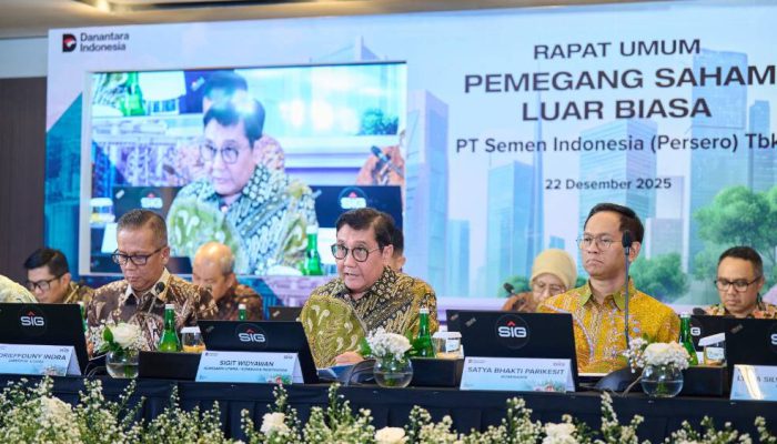 SIG Gelar RUPSLB 2025 untuk Perkuat Transformasi dan Tata Kelola Perusahaan