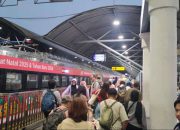 Mobilitas Tinggi Saat Nataru, KAI Daop 8 Surabaya Layani 837.240 Penumpang