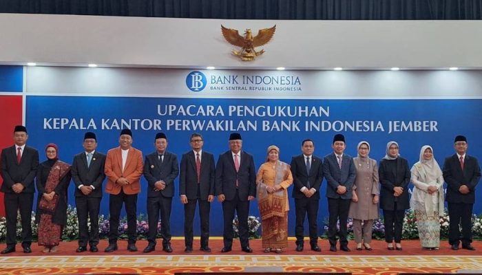 Iqbal Reza Nugraha Resmi Pimpin BI Jember, Dikukuhkan Perry Warjiyo