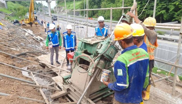 Jasamarga Pandaan Tol Targetkan Perkuatan Tebing Tol Gempol–Pandaan Selesai Februari
