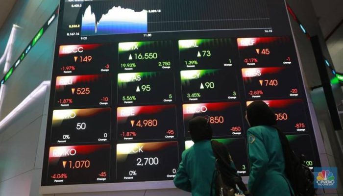 Pasar Saham Menguat, IHSG Melonjak 103 Poin