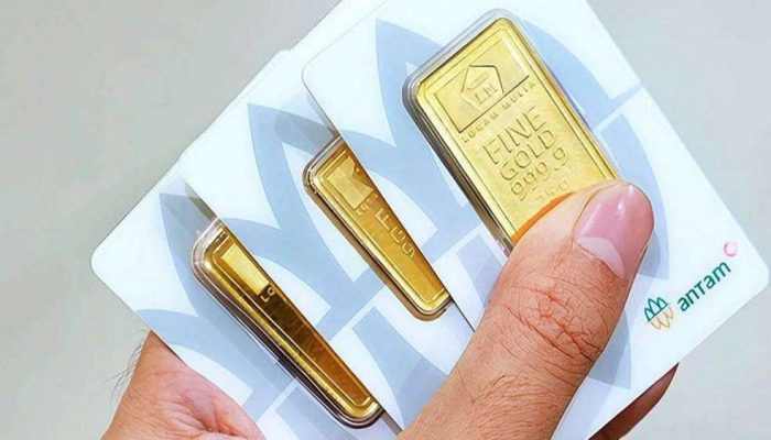 Harga Emas Antam Melonjak Rp40.000, Tembus Rp3,087 Juta per Gram