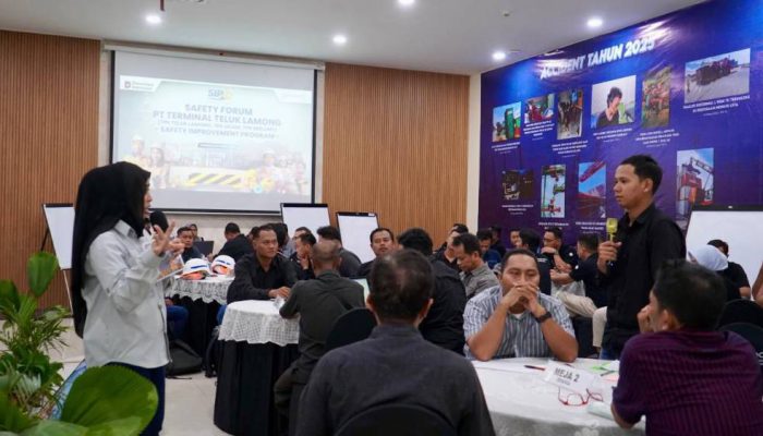 Terminal Teluk Lamong Targetkan Zero Accident Lewat Safety Forum 2026