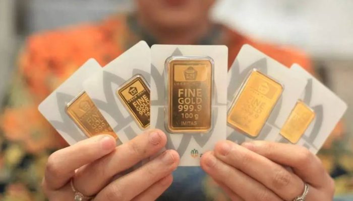 Emas Antam Tak Bergerak, Harga Rp2,857 Juta per Gram