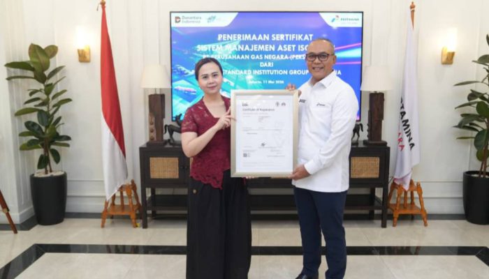 Raih ISO 55001, PGN Buktikan Keandalan Tata Kelola Infrastruktur Gas