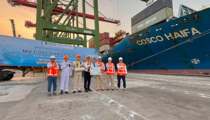 Terminal Teluk Lamong Kian Dilirik Pelayaran Global, Volume Peti Kemas Internasional Tumbuh 90 Persen