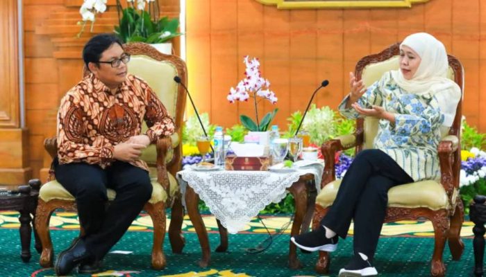 Khofifah dan Australia Perkuat Kolaborasi Mitigasi Bencana hingga Tingkat Desa