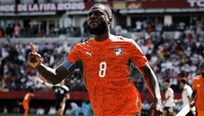 Pantai Gading Ungguli Jerman 1-0 di Babak Pertama, Gol Kessie Jadi Pembeda