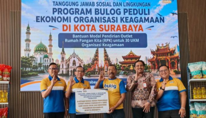 Bulog Dukung UMKM Keagamaan, 30 Mitra RPK Terima Bantuan Modal dan Sembako