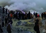 BKSDA Banyuwangi Siapkan Panic Button di Bibir Kawah Ijen, Wisatawan Bisa Video Call Petugas Saat Darurat