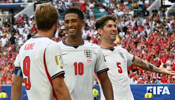 Bellingham Cetak Dua Gol, Inggris Berbalik Kalahkan Norwegia 2-1 di Extra Time