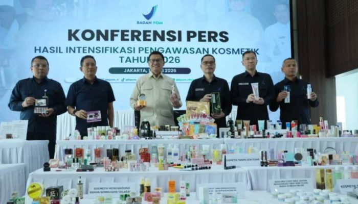 Marak Skincare Ilegal di E-Commerce, BPOM Sita 2,1 Juta Kosmetik Bernilai Miliaran Rupiah