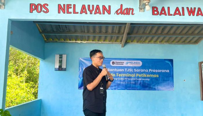 Pelindo Terminal Petikemas Percantik Sarana Publik di Kawasan Ring 1 Terminal Teluk Lamong