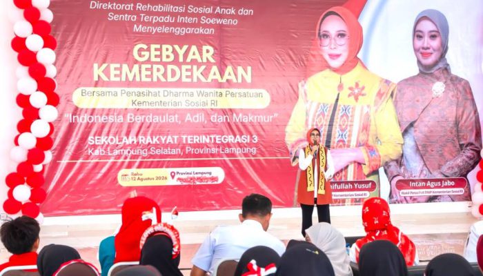 HUT ke-81 RI, Fatma Saifullah Dorong Siswa Sekolah Rakyat Lampung Berani Bermimpi
