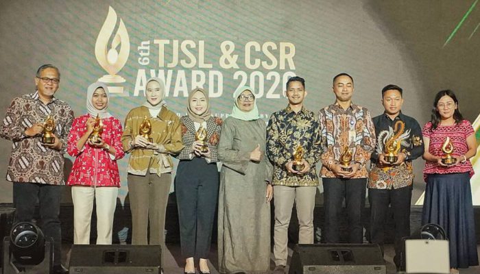 TTL Raih TJSL & CSR Award 2026 Kategori Gold Lewat Program Budidaya Kepiting Soka