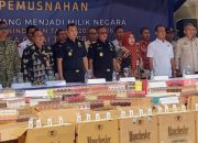 Bea Cukai Jember Musnahkan 7,4 Juta Batang Rokok Ilegal Bernilai Rp 10,5 Miliar
