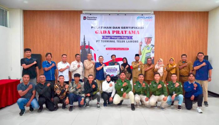 PT Terminal Teluk Lamong Buka Pelatihan dan Sertifikasi Gada Pratama Gratis bagi Warga Ring 1