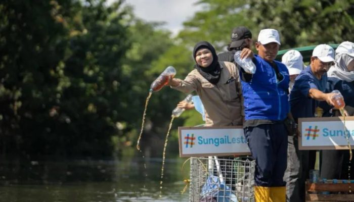 Hari Sungai Sedunia, Ecoton Ungkap 122,5 Ton Sampah Dievakuasi dari Kali Tebu